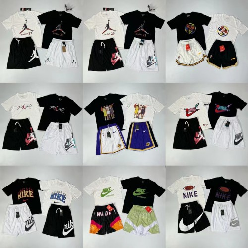 NBA Short Sleeves and Shorts 100% Cotton 