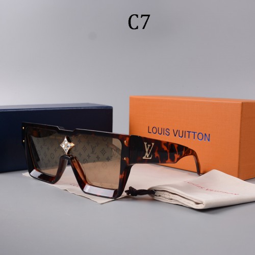 Fashionable sunglasses with box free shipping