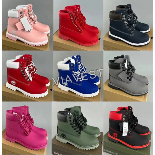 1 Pair fashion casual boots with box Free shipping