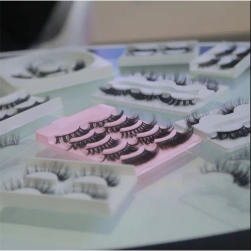 Wholesale Eyelashes with box Length:25mm 