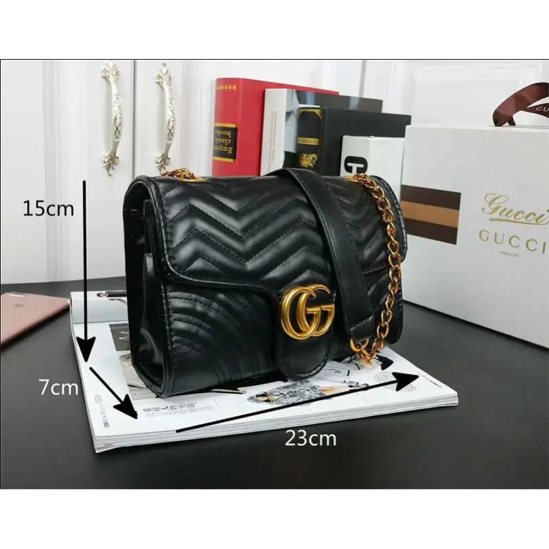 Wholesale Fashion G shoulder bag size:23*15*7cm free shipping 