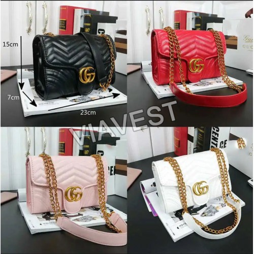 Wholesale Fashion G shoulder bag size:23*15*7cm free shipping