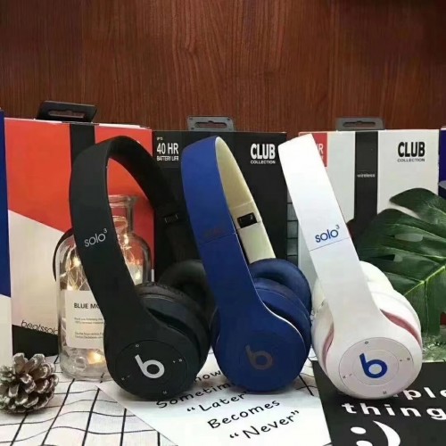 Wholesale Simple Qualty Bea ts Solo3 Wireless Bluetooth Headphones Free Shipping