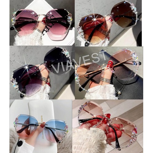 The Woman Fashion Colorful Sunglasses For Woman  Free Shipping