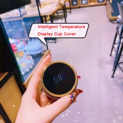 Intelligent display temperature insulation cup