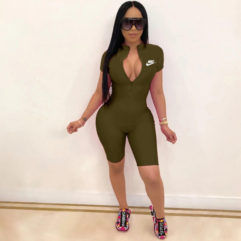 Women's sports slim fitting jumpsuit 