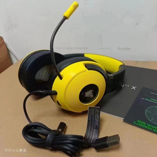 Original Quality Razer New Pikachu North Sea Monster v3 Headphones Free Shipping