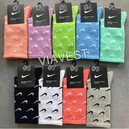 Wholesale NK Socks  9 colors free shipping