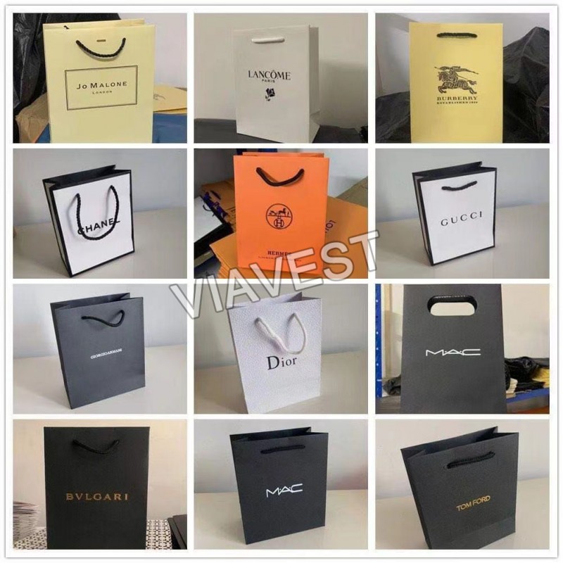 Luxury Perfume  Cosmetic Paper Fashion Bag Free Shipping