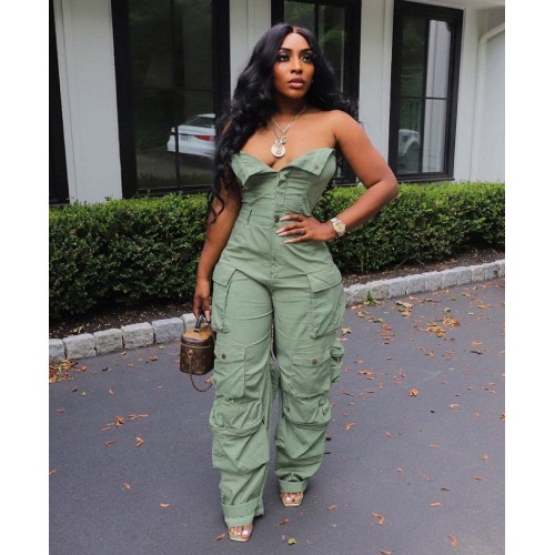 Women's fashionable jumpsuit Free Shipping 